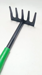 CASA VIDA Hand Trowel Rake - gardening Garden Hoe Prongs Planting Shovel Weeding Tools Kalaykay plant