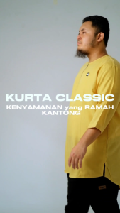 BAJU KOKO KURTA CLASSIC Muslim Sholat Pria Cowok ROSAL