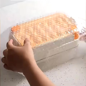 DIY Ice Maker High-color One-button Ice Mold Covered Ice Tray Press-type Food-grade Household Ice Box