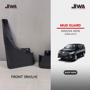 Jiwa Auto - Mud Guard Mobil INNOVA NEW 2008 s.d 2014 Spakbor Karpet Lumpur