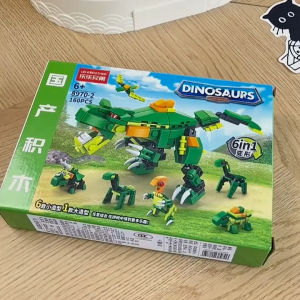 TAIYO Mainan Block 6 in 1 Transport 3D Bricks Vehicle Kendaraan Building Nano Blok Puzzle