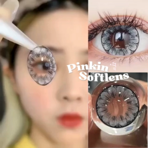 Pinkinssoftlens My Daisy Flower: Lensa Kontak Warna Motif Bunga Diameter 14.8mm