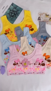 3pcs Miniset Warna Motif Miniset Anak Remaja