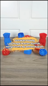 Paket Cetakan Puding Kecil Bulat Genki Market