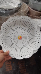 Rổ nhựa kèm chậuRổ Hình Hoa Mai Kèm Chậu 2 TRONG 1 Việt Nhật hàng đẹp