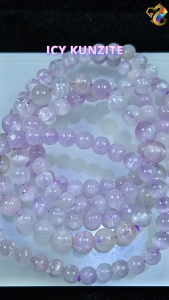 Graduation Grade Icy Kunzite Bracelet
