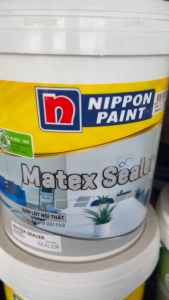 Sơn lót nội thất Matex Sealer (5lit/17lít). Chống lại sự phai màu của lớp sơn phủ do các hóa chất trong xi măng gây ra.