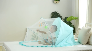 🚚พร้อมส่ง🚚มุ้งกันยุงเด็กมุ้งพับได้สําหรับเด็ก เปลตาข่ายความหนาแน่นสูงแบบพกพาบนเตียง เปลมุ้งแบบพกพา มุ้งกันยุงแบบพับได้สําหรับเด็ก มุ้งกันยุงสําหรับเด็ก มุ้งกันยุงป้องกัน 360° แรเงาสําหรับยุงและแมลงอื่น ๆ 125x60x65 ซม ตัวเลือกหลายสี