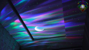 Đèn Chiếu Sao Thiên Hà V6 Chính Hãng Cảm Biến Âm Thanh Dùng Cho Phòng Ngủ Hoặc Phối Với Đèn Laser