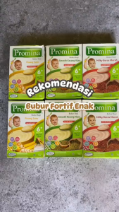 Promina Bubur Bayi 6+ 8+ Bulan / MPASI Sereal Makanan Bayi / Makanan Pendamping Asi Pokok