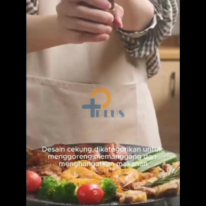 Wajan Alumunium Konduksi Anti Lengket 34cm & Wajan Grill BBQ Korea Anti Lengket 34cm