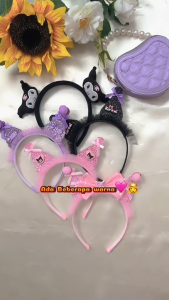 [KIDSFASHIONKOLEKSI]  Bando Lucu Anak Perempuan Karakter Kuromi 2 Motif Import