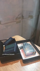 ZIPPO 48708 WINDPROOF LIGHTER DESIGN #34 Made in USA ของแท้ ไฟแช๊ค ซิปโป้ Tec40store ไรท์สาระกับครูแว่น