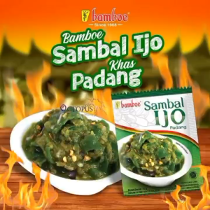 Sambal Instan Ijo Bamboe 5 Sachet x 15 Gram