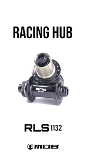 MOB RLS1132 Centerlock Disc Roadbike Hubs