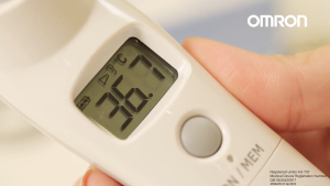 Omron Ear Thermometer Digital Ear Temperature Thermometer TH839S White