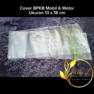 Sampul BPKB Cover Plastik Mika Tebal 0.10 Asli Ready Stock