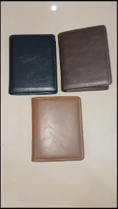 Deabolar Dompet Kartu Lontar RFID K3207 Bahan Kulit PU Tebal Muat Banyak Kartu dan Uang Cash Lipat