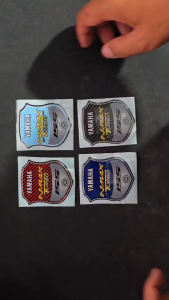Emblem Tameng NMAX TURBO 155 Timbul 6cm X 7cm