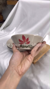 ชาม ชามเซรามิค ชามก๋วยเตี๋ยว รุ่น ลายไก่ขาวขุ่น ยกโหล แพ็ค 12 ใบ ขนาด 7 นิ้ว ถ้วยกระเบื้อง เข้าไมโครเวฟได้