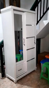 Lemari Pakaian 2 Pintu Sliding Yolla: Solusi Praktis & Efisien