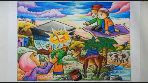 Krayon Oil Pastel Pentel Large Stik GHT 48: Peralatan Menggambar Mewah