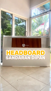 Adapta - Sandaran Dipan Lesehan- Headboard Tempat penyimpanan- Sandaran divan multifungsi