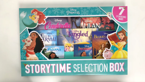 Disney Princess Selection Gift Set (Boxset) with 7 Story Books For Kids To Read Storytime