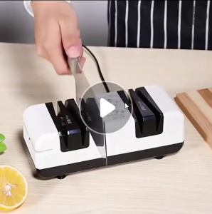 ลับมีดไฟฟ้า ที่ลับมีดไฟฟ้า เครื่องลับมีด ปลั๊กไทย  เครื่องเหลามีด ลับกรรไกร ⭐พร้อมส่ง⭐