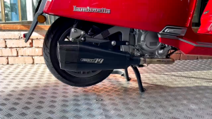 Project79 Exhaust LAMBRETTA G350 Ekzos Full System Tabung Long Muffler Stainless Steel 350G Silver Black G 350 SCOOTER Exhaust