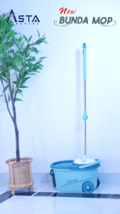 Alat Pel Lantai Praktis Putar Bunda Mop Bucket Tebal