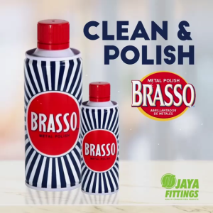 BRASSO METAL POLISH CLEANING AND REFRESHING STAINLESS STEEL BRASS METAL