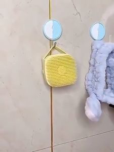 Gosok Badan Sikat Mandi Silikon Sikat Badan Gosokan Mandi Bath Shower Brush Silicone Dispenser DMO AA21