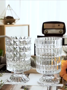 [HCM] Bình hoa thủy tinh dạng ly lớn Decor 90 lọ hoa thủy tinh cao cấp sang trọng -TyHome