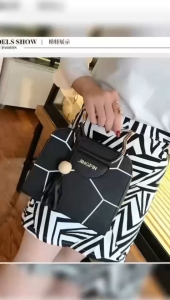 xinxin goods กระเป๋าแฟชั่นใหม่เกาหลีกระเป๋าถือและสพายข้างได้ผู้หญิงกระเป๋าคาดอกแฟชั่น