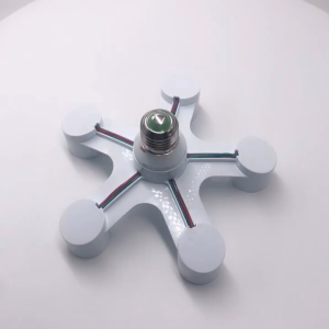 Fitting E27 Cabang 5 Lampu Bohlam Studio