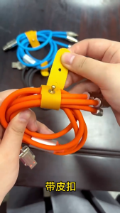120W 3 in 1 Cable IP Micro Type-C Super Fast Charging 6A Liquid Silicone Data Kabel Pengecasan3合1充电线