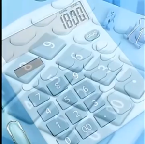 Simple Portable Calculator: A Reliable & Durable Office & Student Essential