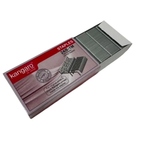 [1 Box] Kangaro Staples No.3 24/6-1M ( 1000 Staples per Box / 50 Staples per Stick )