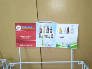 Rak Dinding Serbaguna / Rak Shampoo SS2 Paris / Burung Merak