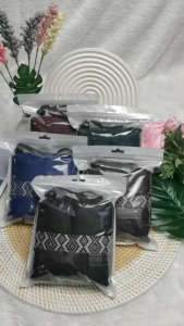 SARUNG TRAVELING POUCH DEWASA MOTIF POLOS SONGKET HALUS