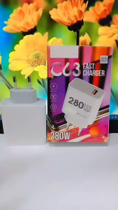 Batok Adapter RLME C63 280W Kepala Casan HP Fast Charger Support Fast Charging