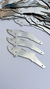 ใบกระดี่ ใบสำหรับทำกระดี่ เนื้อสแตนเลส ทองเหลือง อลูมิเนียม ปัดเงาสวยงาม ไม่ต้องแปะสติกเกอร์ ไม่ขึ้นสนิม สำหรับทำเหยื่อปลอม Fishing Lure