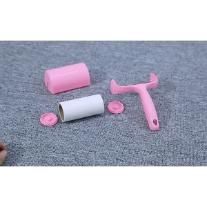 ลูกกลิ้งทำความสะอาด ลูกกลิ้งเก็บขน ม้วนกาว ขจัดขนเหนียวและฝุ่นออกจากเสื้อผ้า ขจัดขนแมวและขนสุนัข ลูกปาที่ชัดเจน G2635