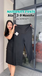 Jass Store Maternity Pants Adjustable 3-9 Months Pregnant Plus Size Stretchable #009