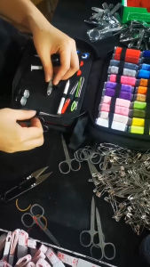 O-KAY Sewing Kits DIY Multi-function Sewing Box Set for Hand Quilting Stitching Embroidery Thread Sewing Accessories Sewing Kits
