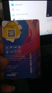 Id card E money Mandiri Custome PNS P3K BKN SWASTA