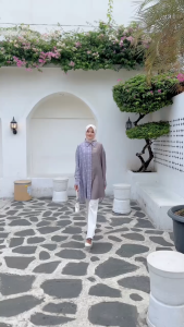 Baju kemeja atasan wanita muslim Venya Tunic