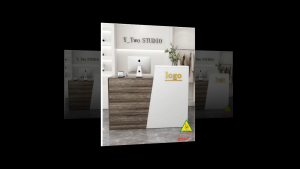 QUẦY LỄ TÂN QUẦY TIẾP TÂN QUẦY TÍNH TIỀN QUẦY THU NGÂN QTT417- Nội thất lắp ráp Viễn Đông Adv