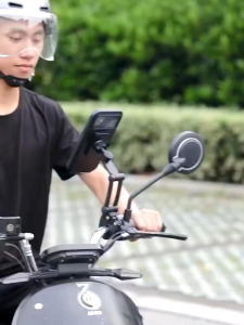 Holder Handphone Motor Stang HM18 Waterproof Universal 4in1 Free Brecket Spion Tempat Dudukan Hp Di Stang Sepada Anti Air Stand Handphone